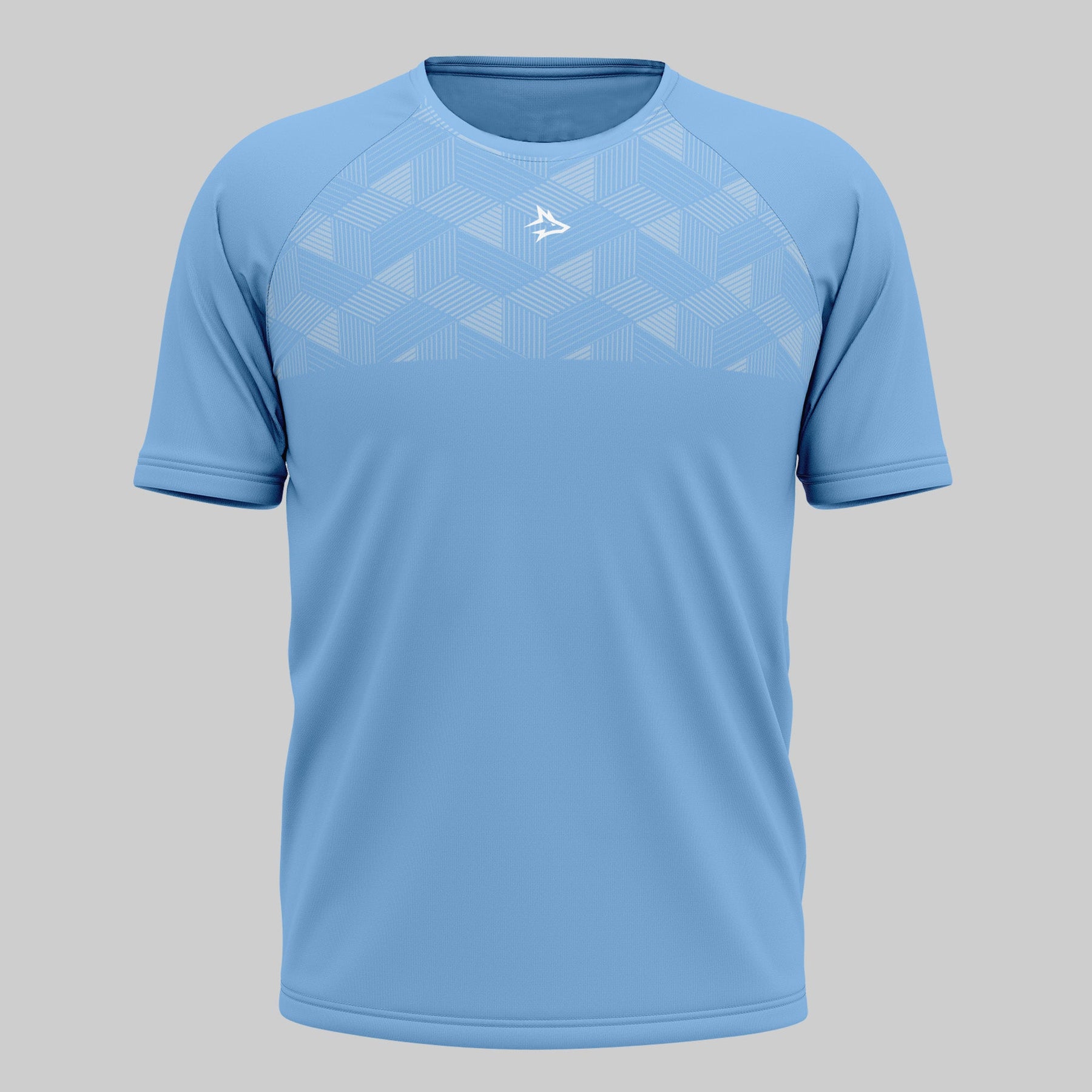 Camiseta Apex Dry Holographic Azul Petróleo - Sem Costura