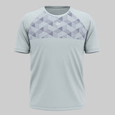 Camiseta Apex Dry Holographic Cinza Gelo - Sem Costura
