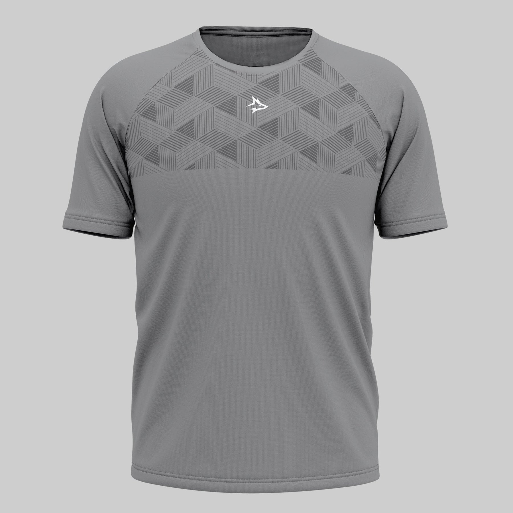 Camiseta Apex Dry Holographic Cinza - Sem Costura