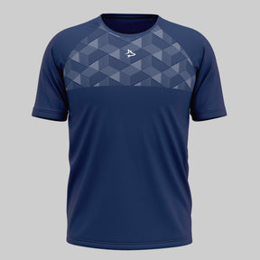 Camiseta Apex Dry Holographic Marinho - Sem Costura