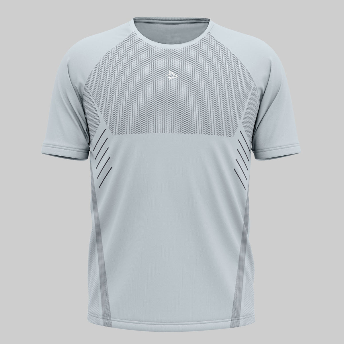 Camiseta Apex Dry Iron Cinza Gelo - Sem Costura