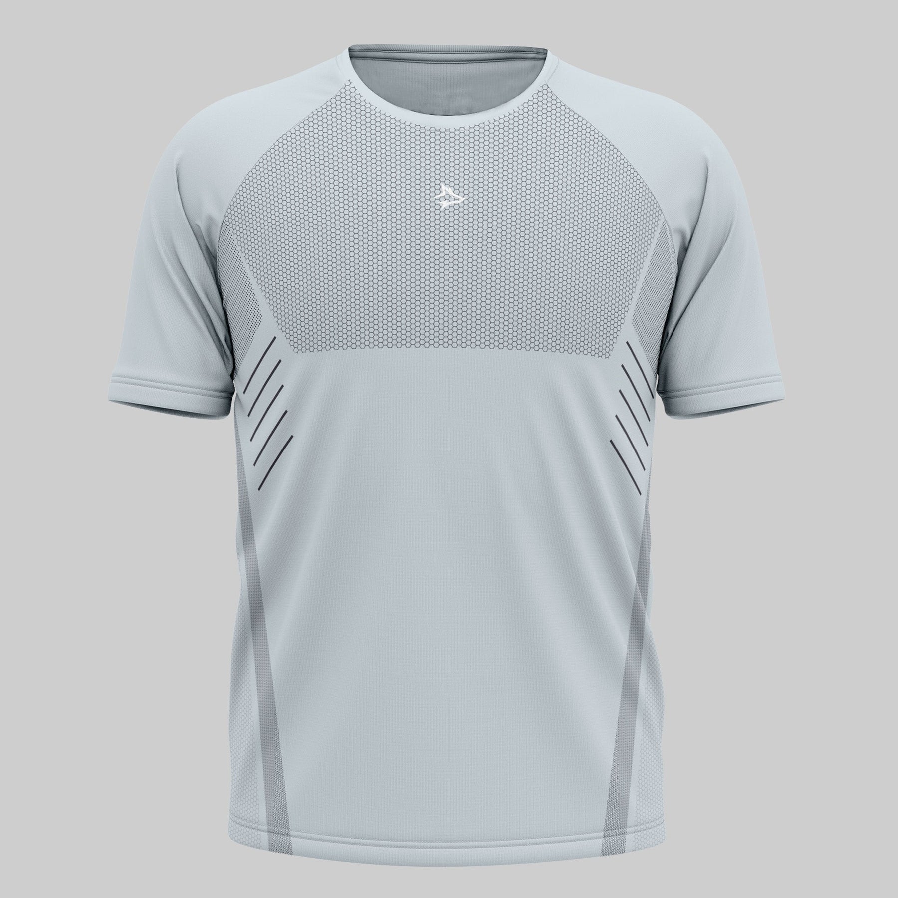 Camiseta Apex Dry Iron Cinza Gelo - Sem Costura