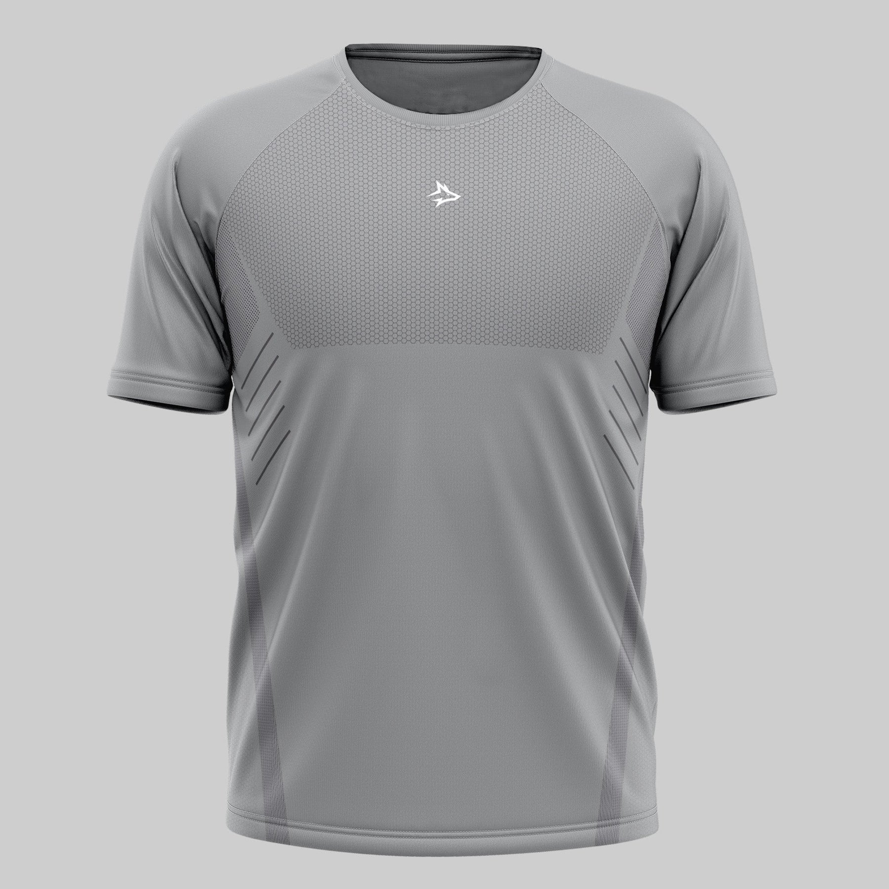Camiseta Apex Dry Iron Cinza - Sem Costura