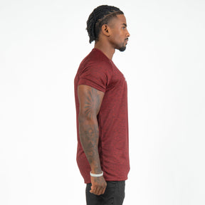 Camiseta Dry Fit New Horizon Mescla Vermelho