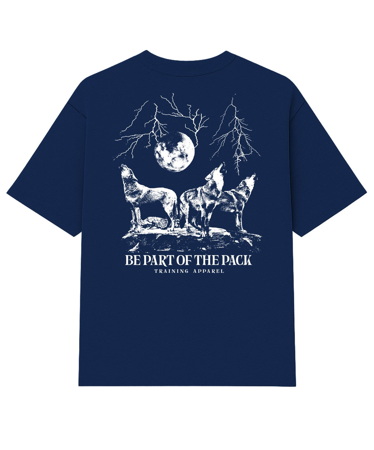 Camiseta Oversized Lupus Pack Azul Marinho