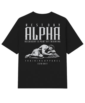 Camiseta Oversized Rest Day Preto