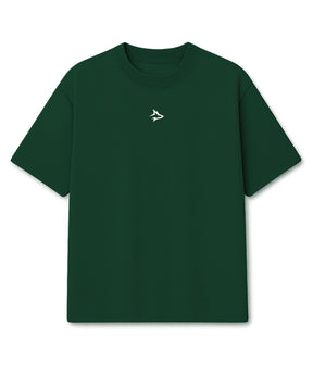 Camiseta Oversized Rest Day Verde Floresta
