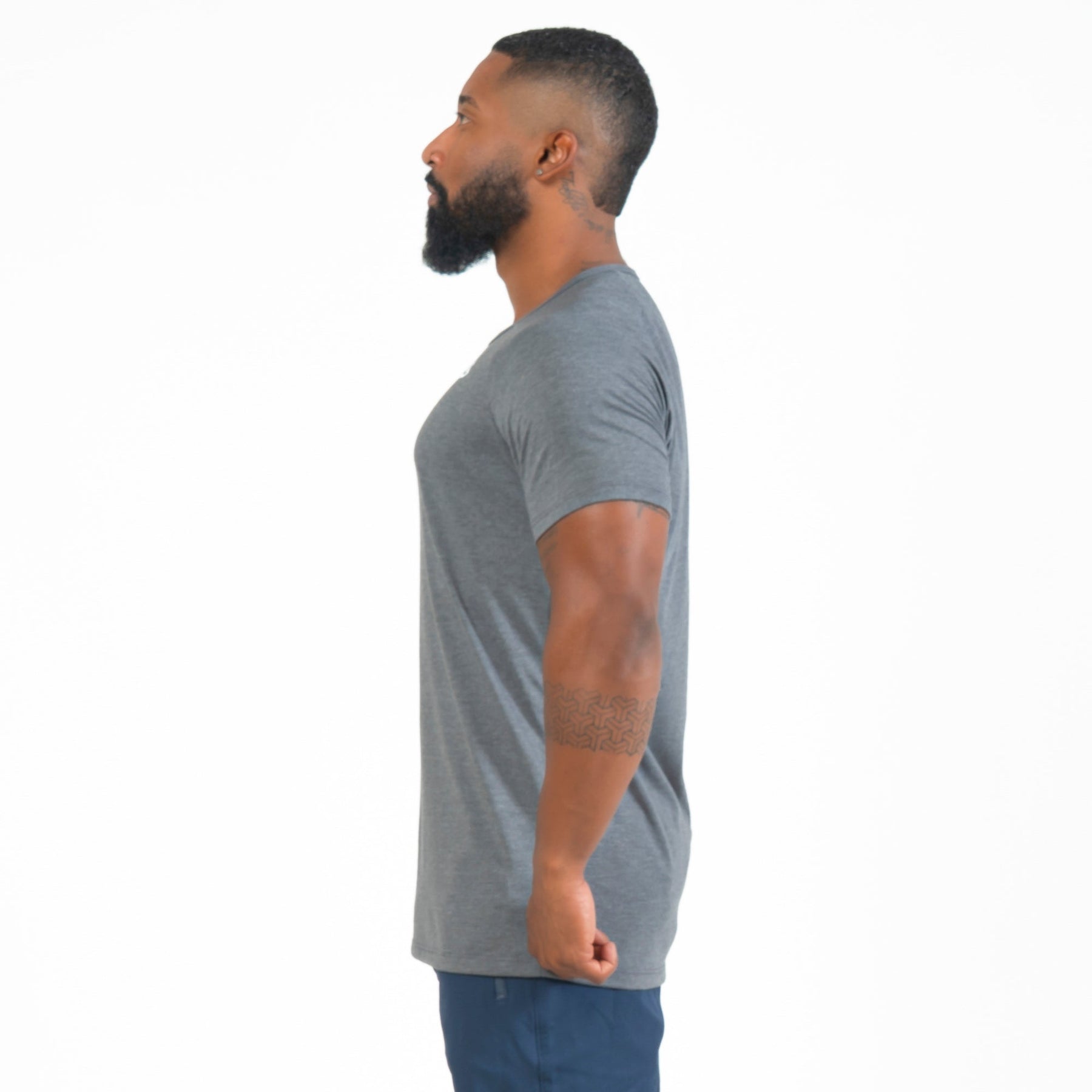 Camiseta Algodão New Lupus Chumbo