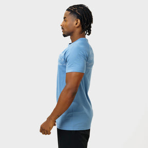 Camiseta Apex Dry Holographic Azul Petróleo - Sem Costura