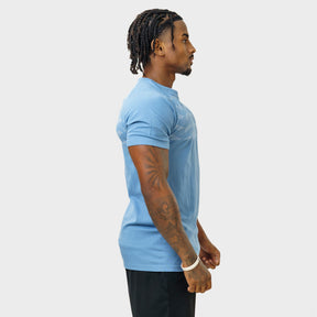 Camiseta Apex Dry Holographic Azul Petróleo - Sem Costura