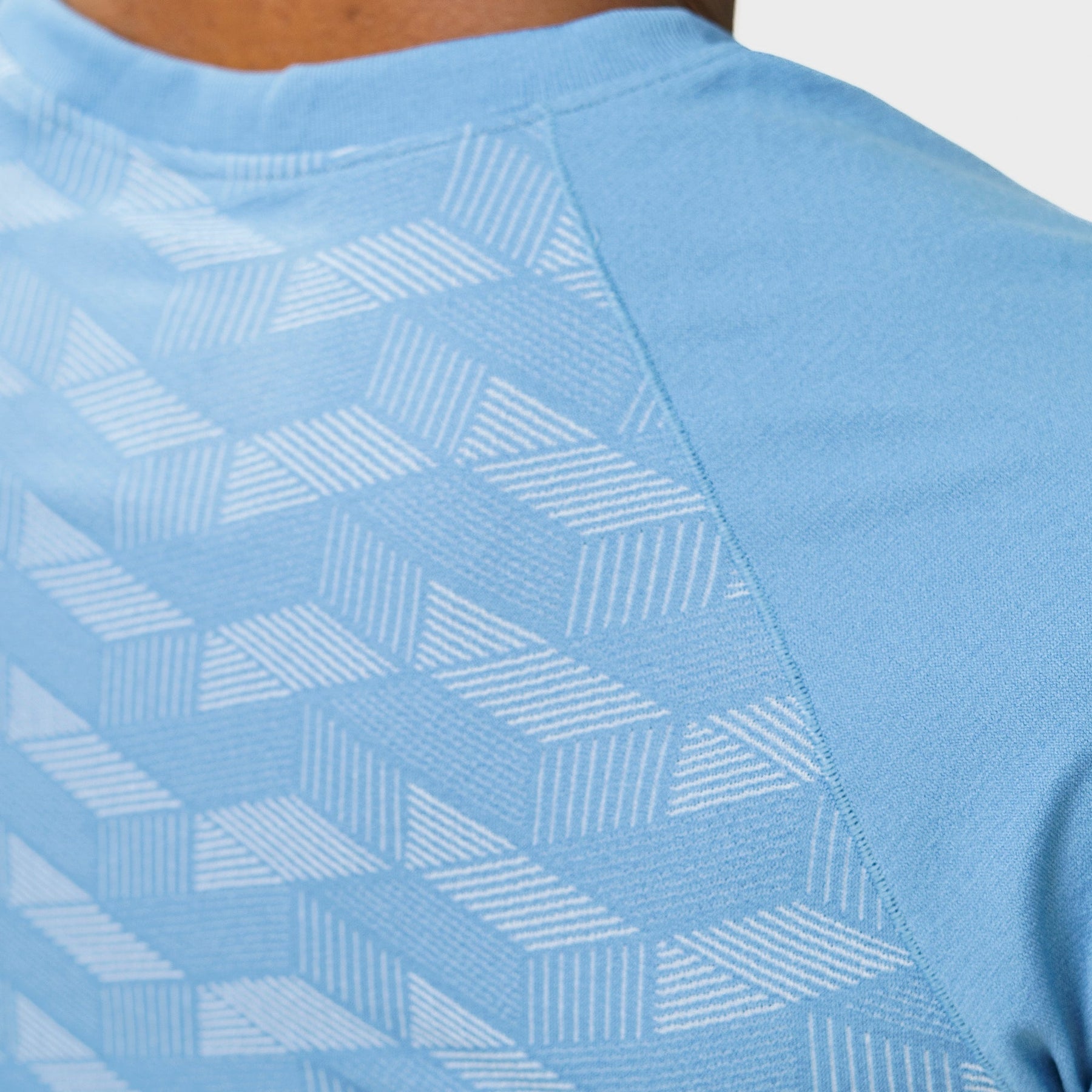 Camiseta Apex Dry Holographic Azul Petróleo - Sem Costura