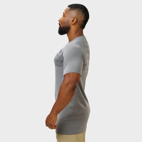 Camiseta Apex Dry Holographic Cinza - Sem Costura