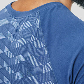 Camiseta Apex Dry Holographic Marinho - Sem Costura