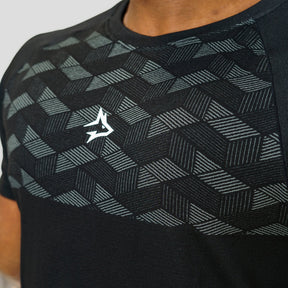 Camiseta Apex Dry Holographic Preto - Sem Costura
