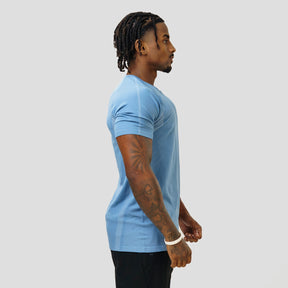 Camiseta Apex Dry Iron Azul Petróleo - Sem Costura