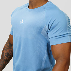 Camiseta Apex Dry Iron Azul Petróleo - Sem Costura