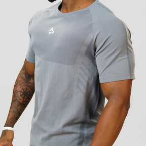 Camiseta Apex Dry Iron Cinza - Sem Costura