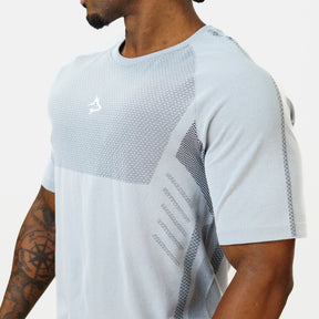 Camiseta Apex Dry Iron Cinza Gelo - Sem Costura