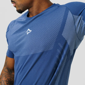 Camiseta Apex Dry Iron Marinho - Sem Costura