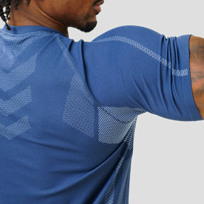 Camiseta Apex Dry Iron Marinho - Sem Costura