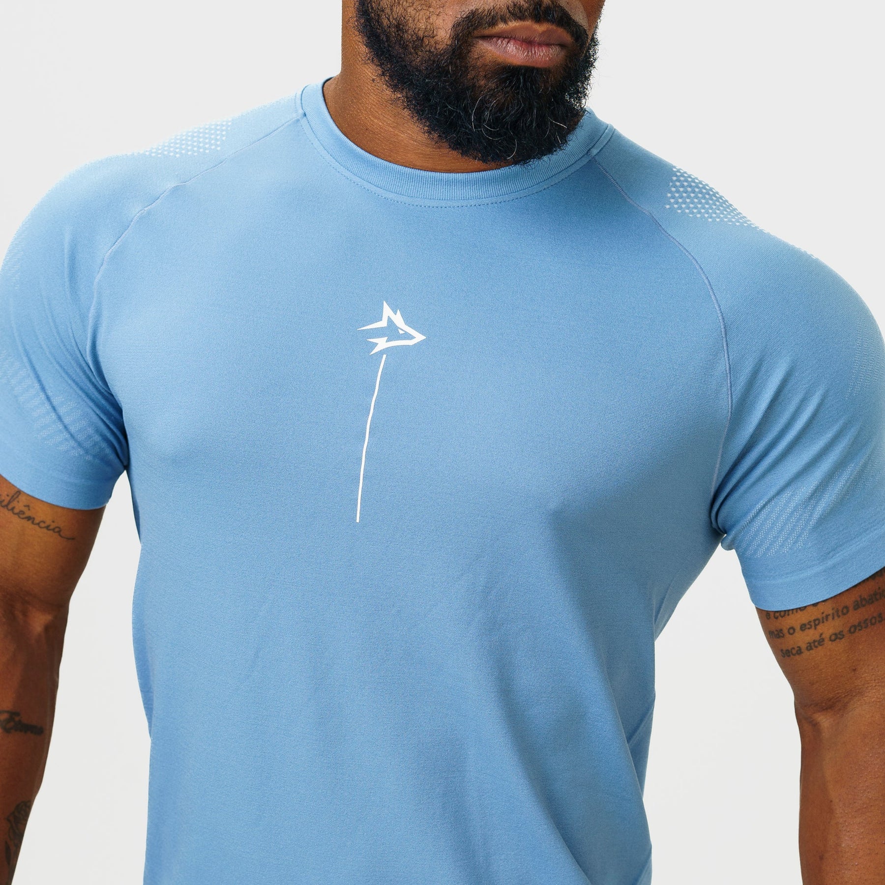 Camiseta Apex Dry Line Lupus Azul Petróleo - Sem Costura