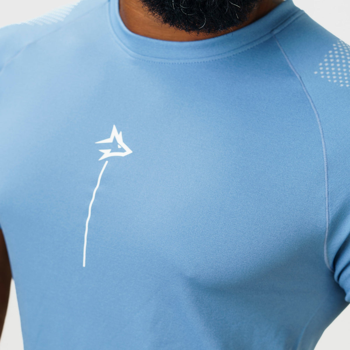 Camiseta Apex Dry Line Lupus Azul Petróleo - Sem Costura