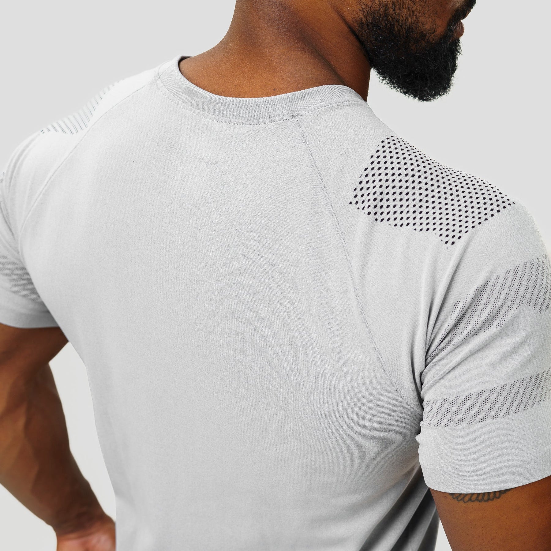 Camiseta Apex Dry Line Lupus Cinza Gelo - Sem Costura