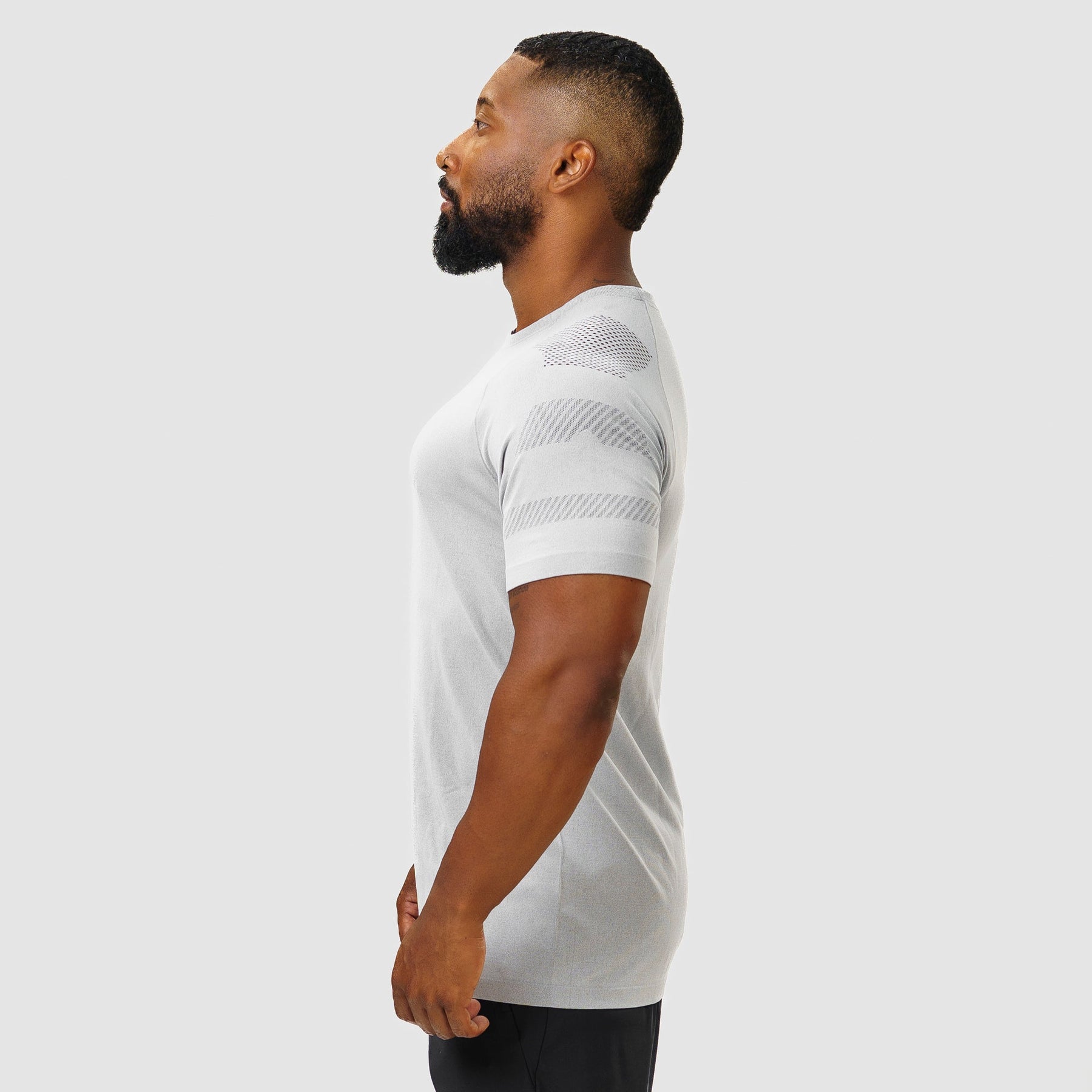 Camiseta Apex Dry Line Lupus Cinza Gelo - Sem Costura