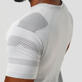 Camiseta Apex Dry Line Lupus Cinza Gelo - Sem Costura