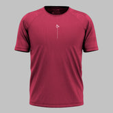 Camiseta Apex Dry Line Lupus Vinho - Sem Costura