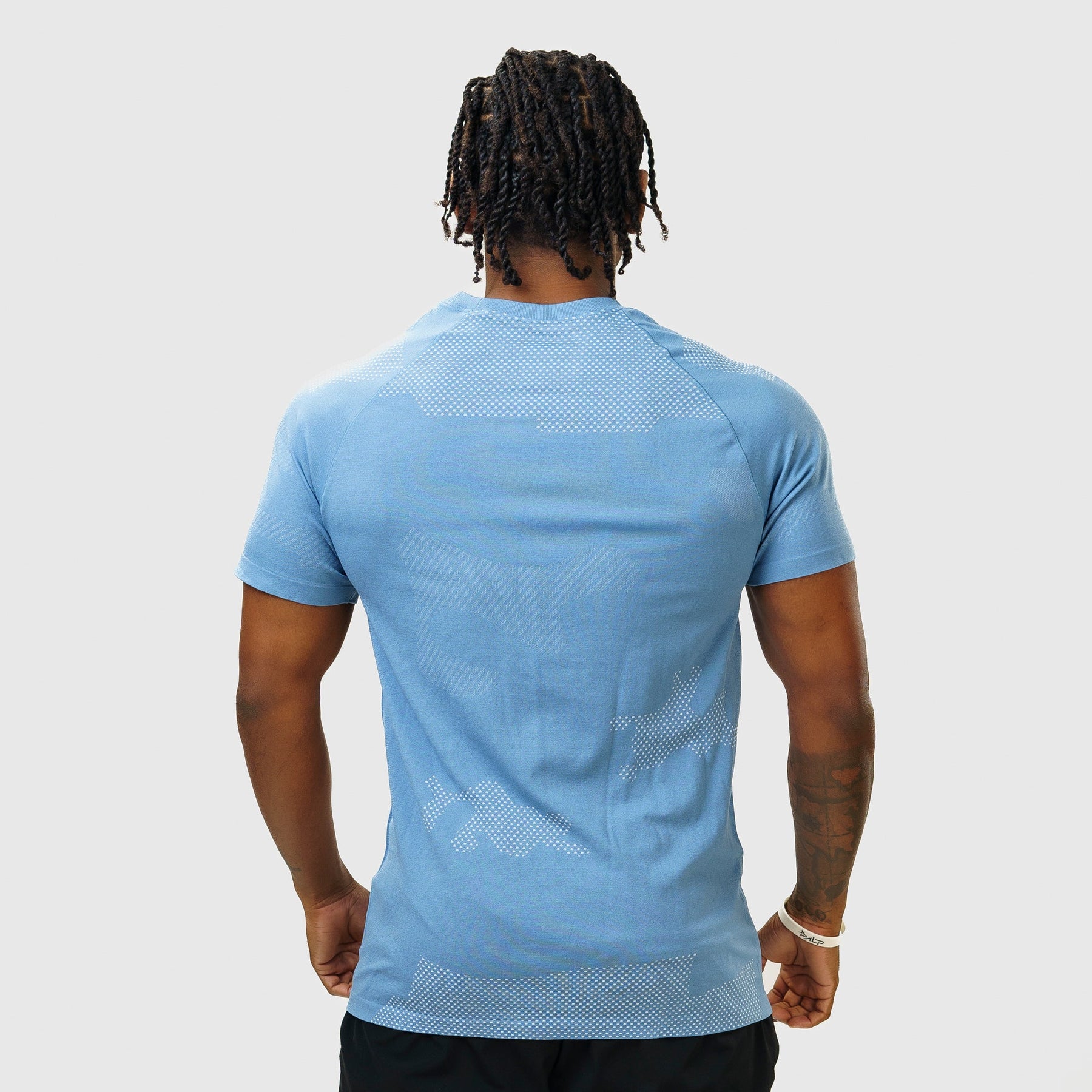 Camiseta Apex Dry Middle Lupus Azul Petróleo - Sem Costura