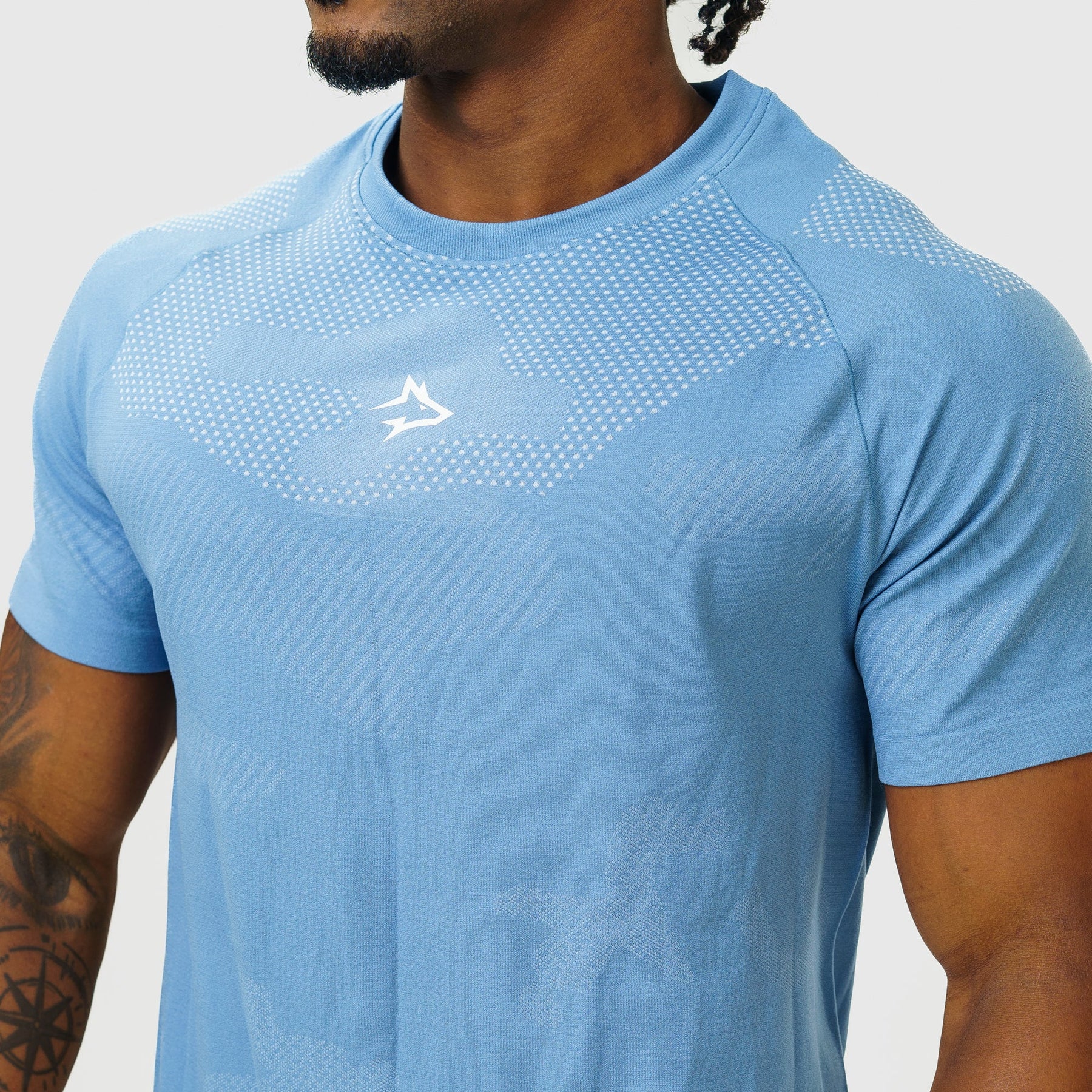 Camiseta Apex Dry Middle Lupus Azul Petróleo - Sem Costura