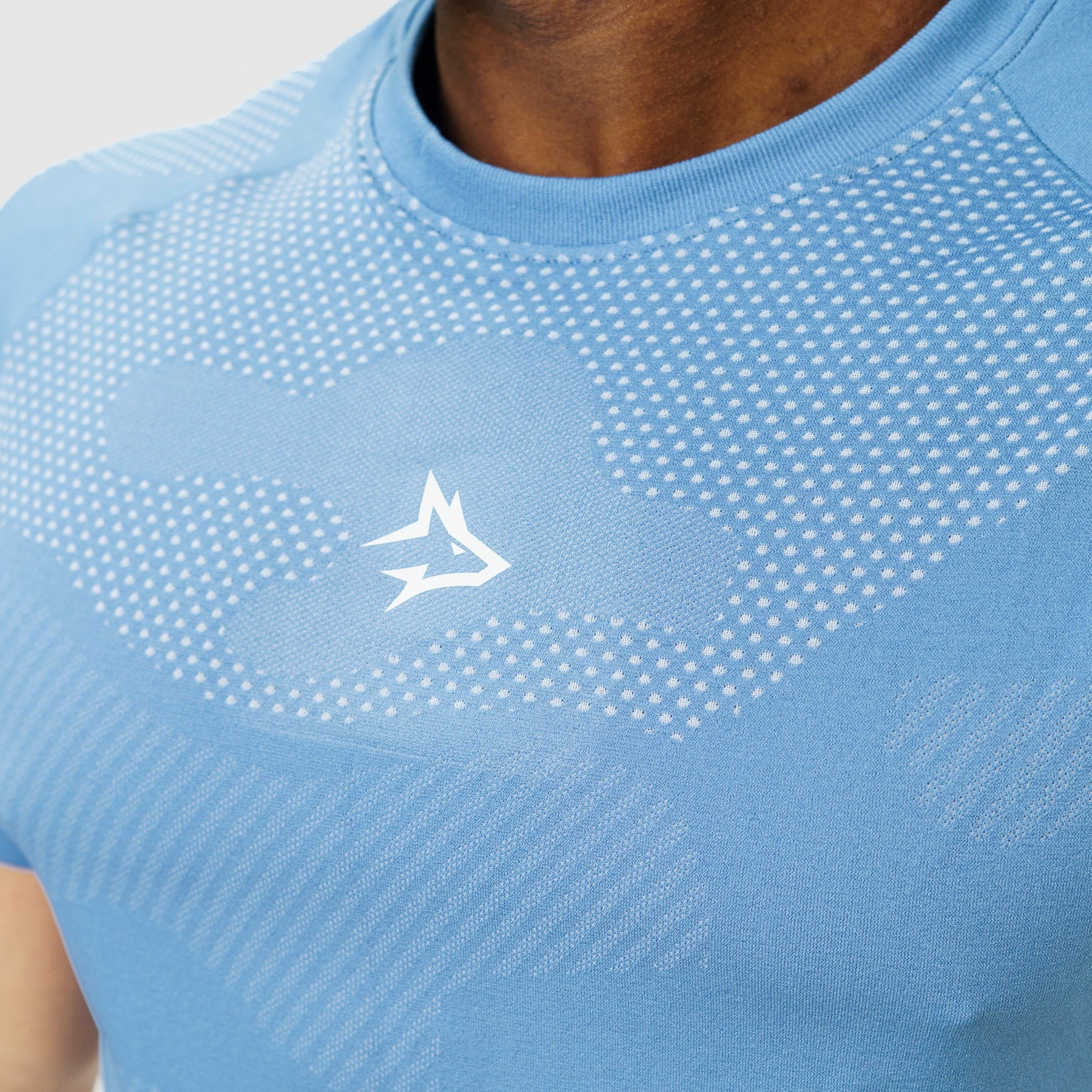 Camiseta Apex Dry Middle Lupus Azul Petróleo - Sem Costura