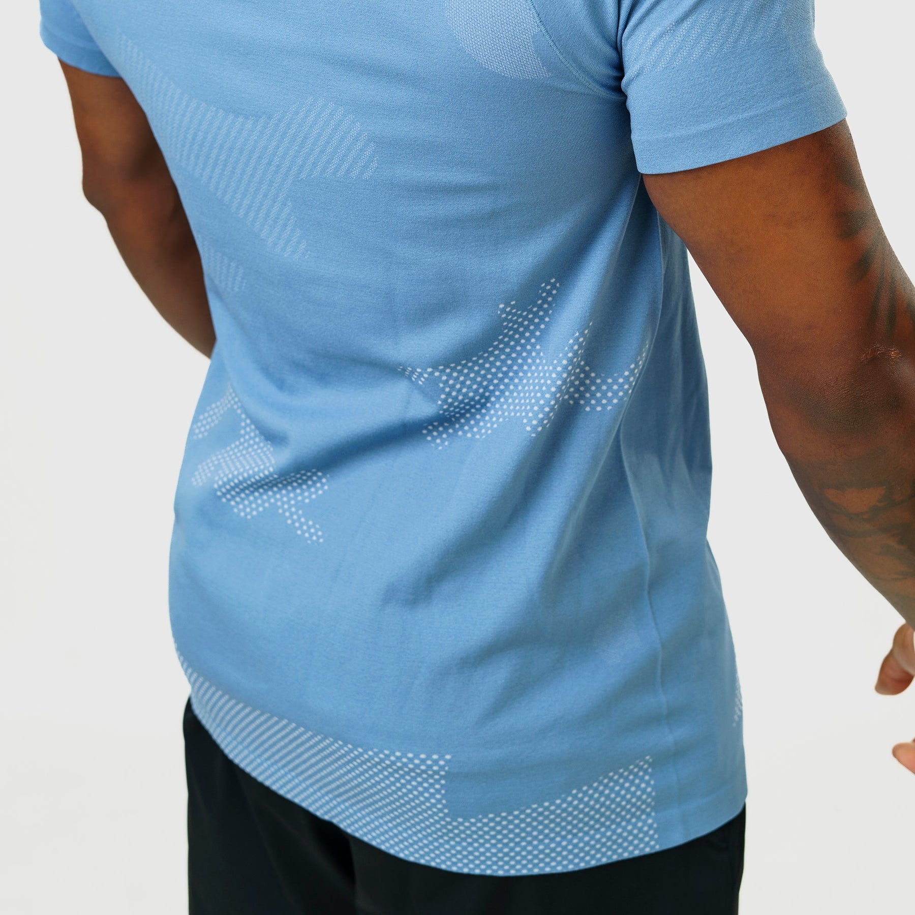 Camiseta Apex Dry Middle Lupus Azul Petróleo - Sem Costura