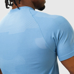 Camiseta Apex Dry Middle Lupus Azul Petróleo - Sem Costura