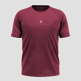 Camiseta Apex Dry Middle Lupus Vinho - Sem Costura