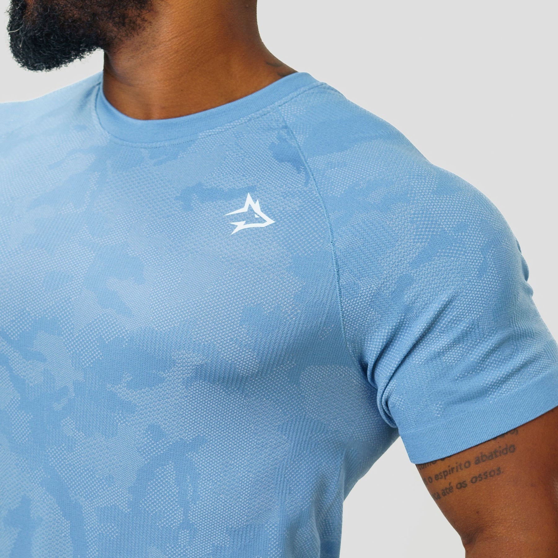 Camiseta Apex Dry New Lupus Azul Petróleo - Sem Costura