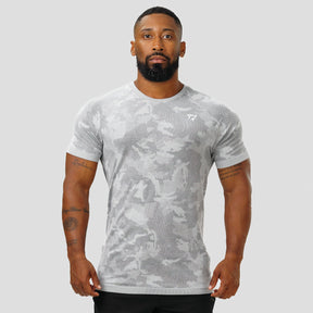 Camiseta Apex Dry New Lupus Cinza Gelo - Sem Costura