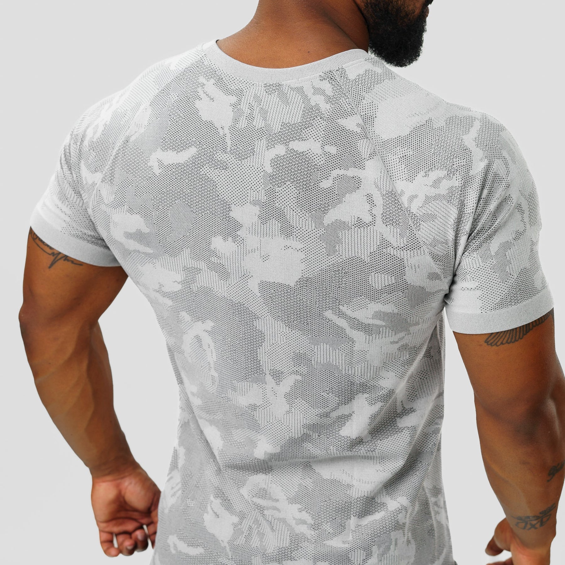 Camiseta Apex Dry New Lupus Cinza Gelo - Sem Costura