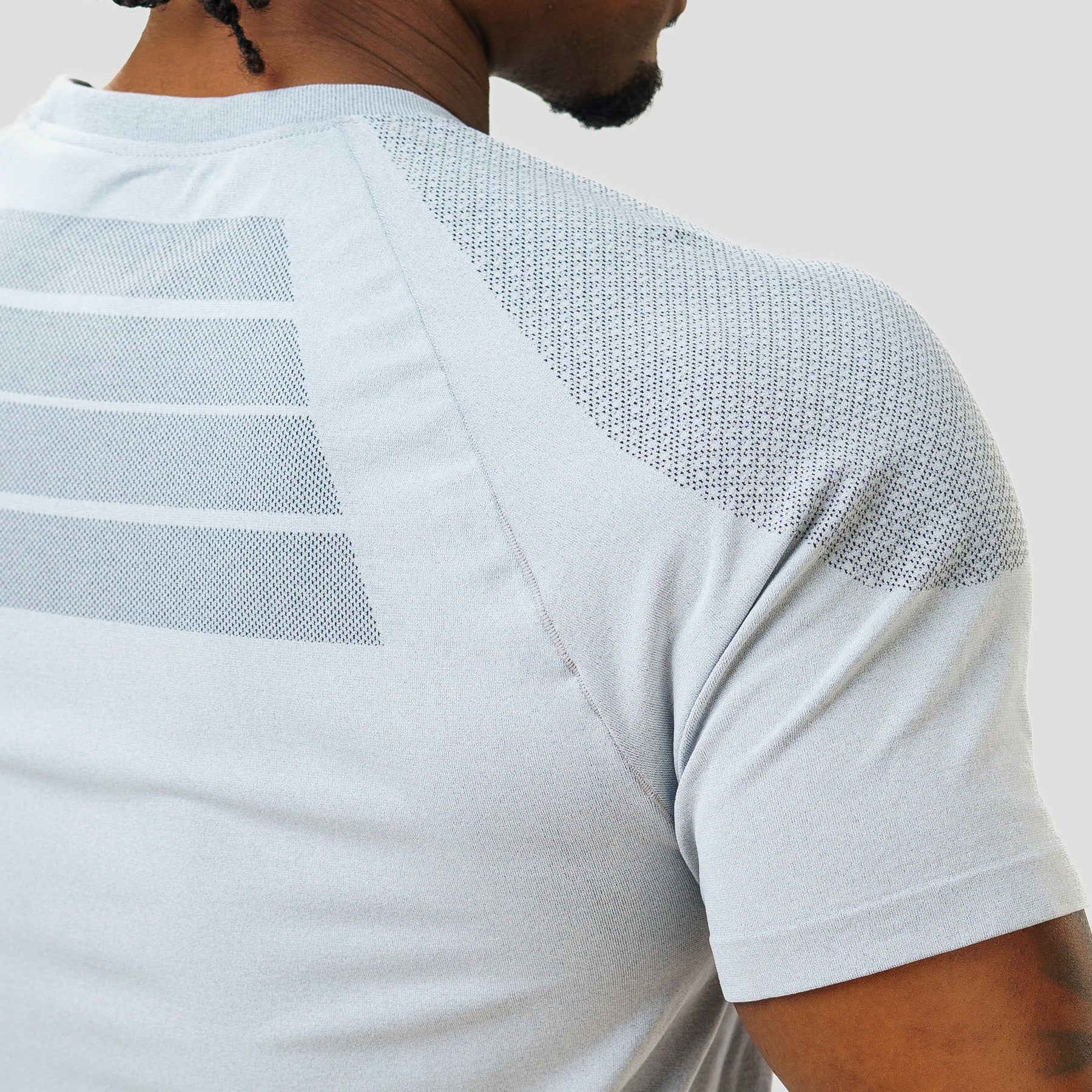 Camiseta Apex Dry New Tenacity Cinza Gelo - Sem Costura