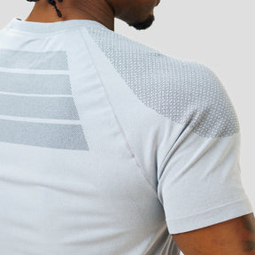 Camiseta Apex Dry New Tenacity Cinza Gelo - Sem Costura