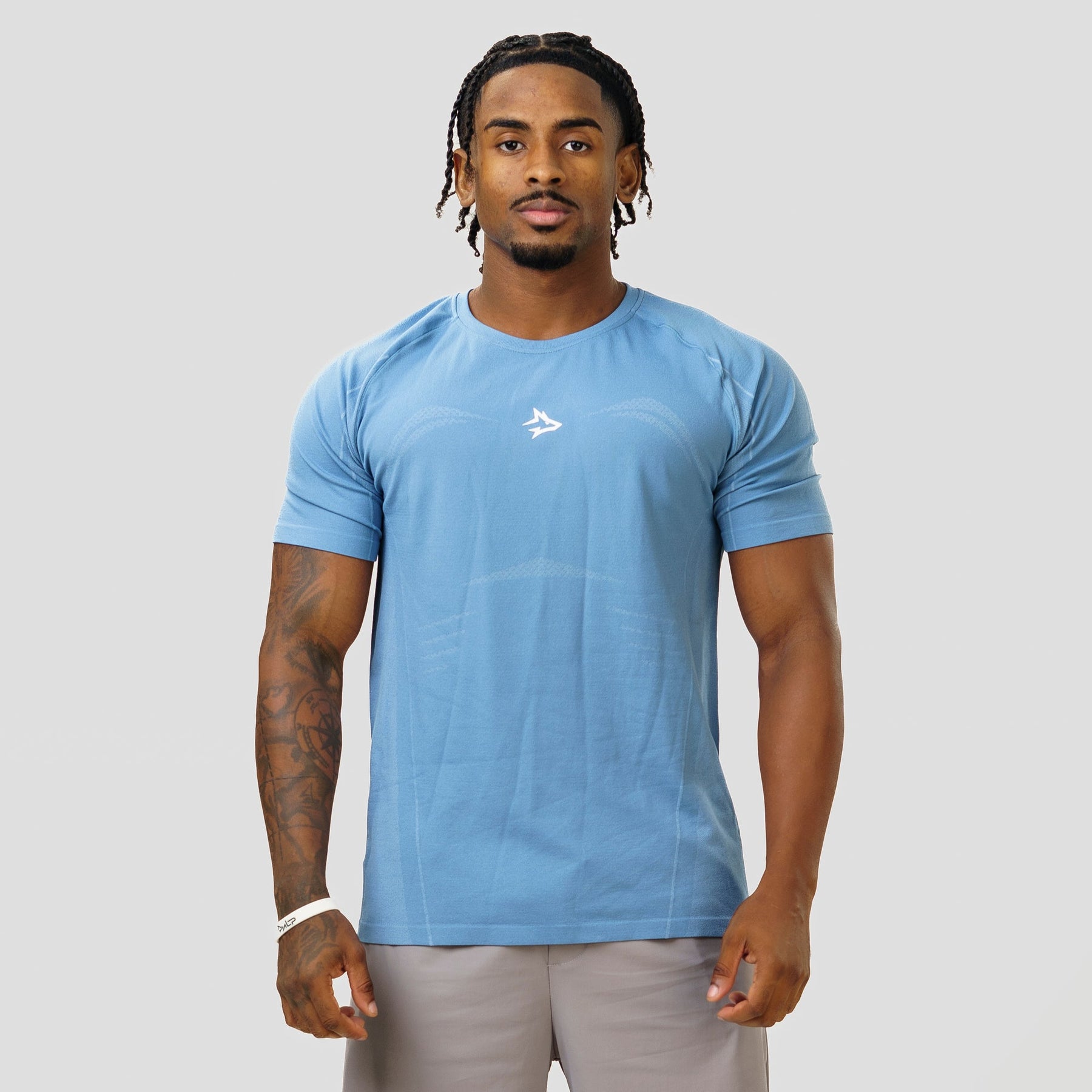 Camiseta Apex Dry Power Azul Petróleo - Sem Costura