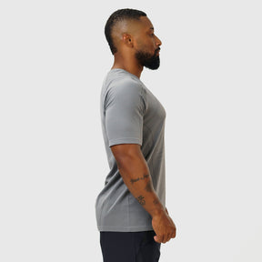 Camiseta Apex Dry Power Cinza - Sem Costura