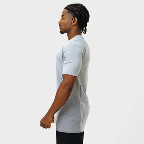 Camiseta Apex Dry Power Cinza Gelo - Sem Costura