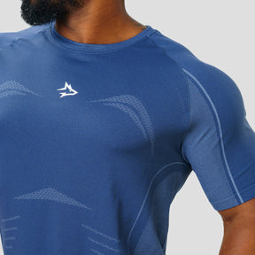 Camiseta Apex Dry Power Marinho - Sem Costura