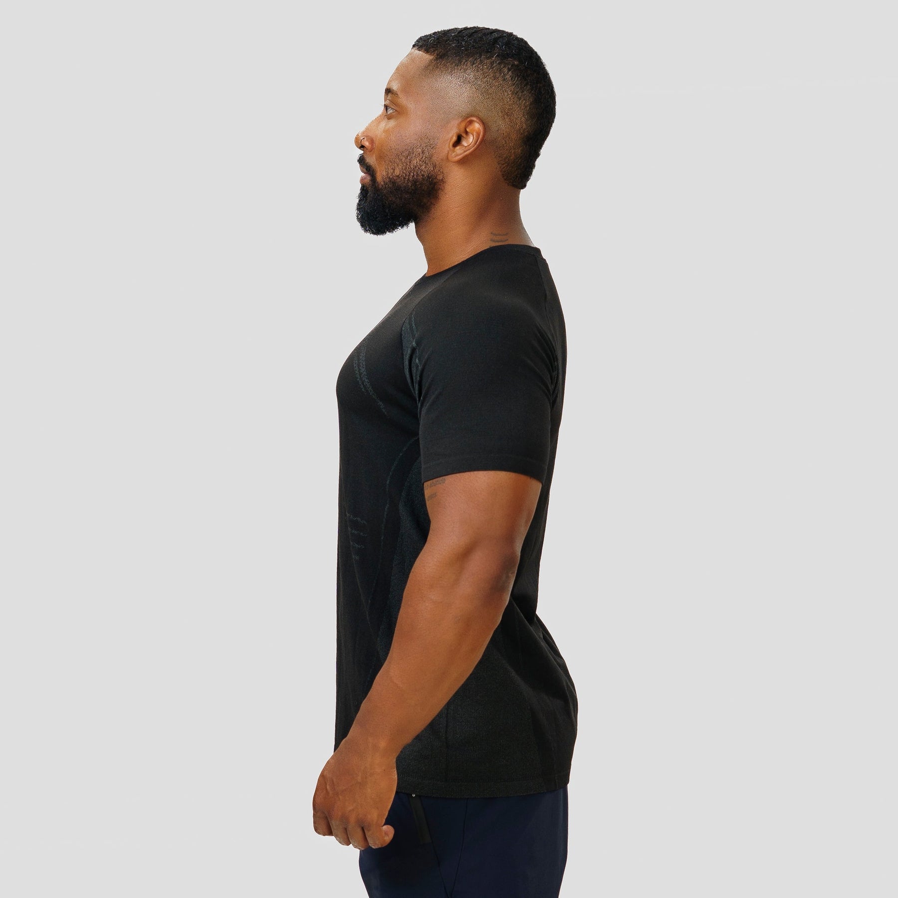 Camiseta Apex Dry Power Preto - Sem Costura