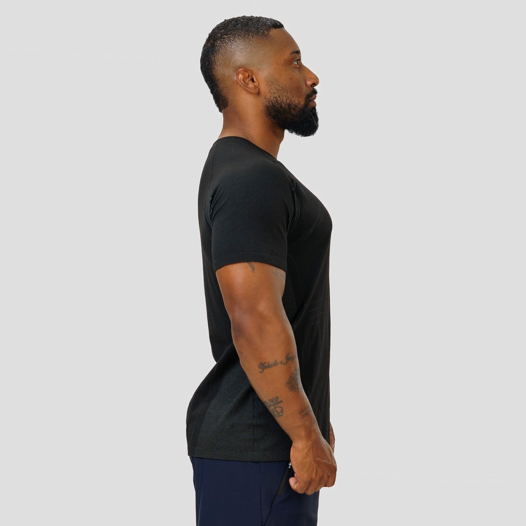 Camiseta Apex Dry Power Preto - Sem Costura