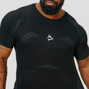 Camiseta Apex Dry Power Preto - Sem Costura