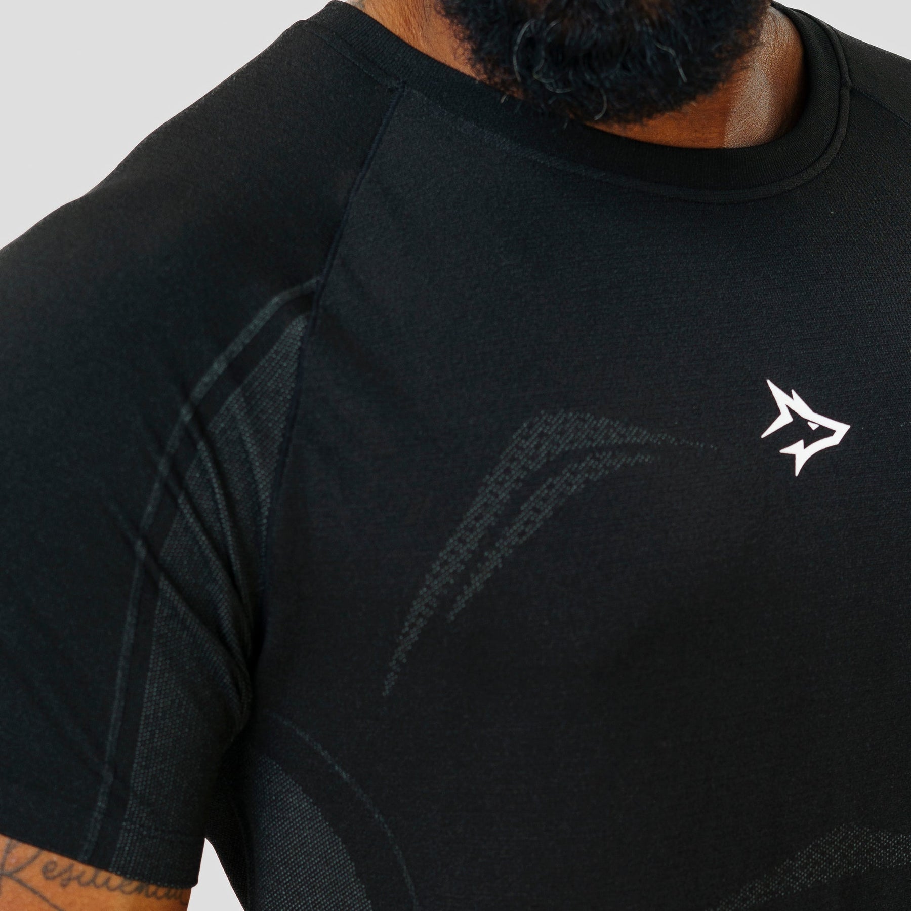 Camiseta Apex Dry Power Preto - Sem Costura