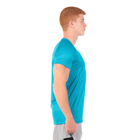 Camiseta Dry Fit Balance Azul Pacifico